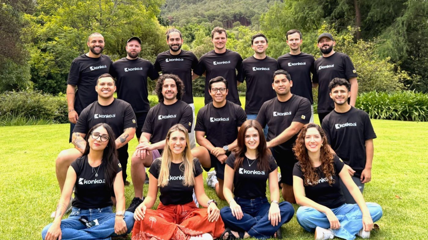 El equipo de Konko AI, la empresa detrás de Kora, la IA para clínicas en Latinoamérica
