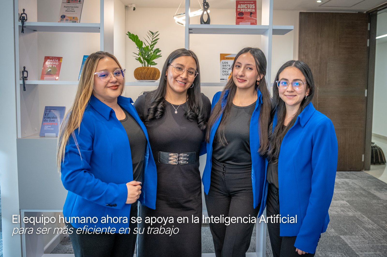 El equipo humano ahora se apoya en la Inteligencia Artificial para ser más eficiente en su trabajo